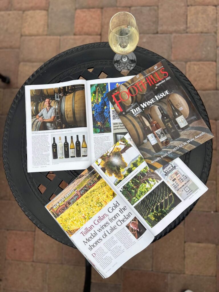 Tsillan Cellars Sweep North Central Washington Wine Awards